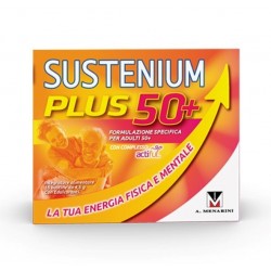 SUSTENIUM PLUS 50+  INTEGRATORE ENERGIZZANTE SPECIFICA PER ADULTI 50+ 