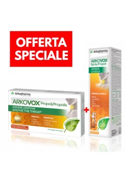 Arkovox Propoli Offerta Speciale 24 pastiglie + Spray