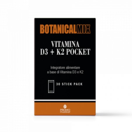 Botanical Mix Vitamina D3 + K2 Pocket 30 Stick