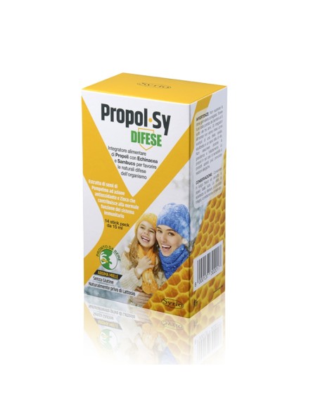 PROPOL SY DIFESE SYRIO 14 STICK PACK  FAVORISCE LE NATURALI DIFESE
