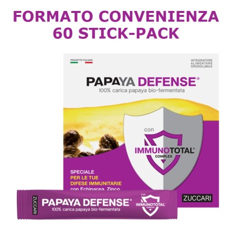 Papaya Defense Zuccari 60 Stick Formato Convenienza
