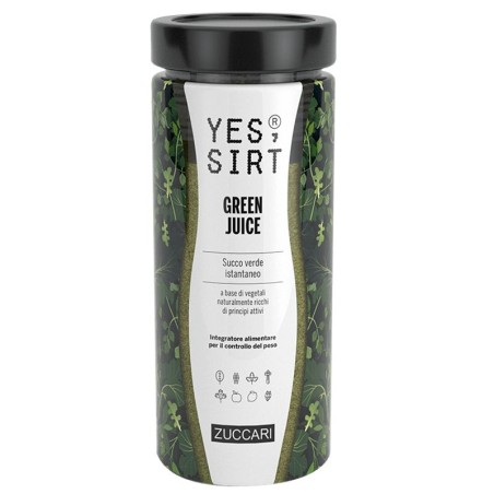 Zuccari Yes Sirt Green Juice 280 g Succo Verde Istantaneo