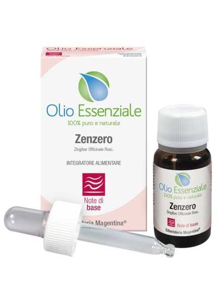 Olio Essenziale Zenzero Erboristeria Magentina 10 ml