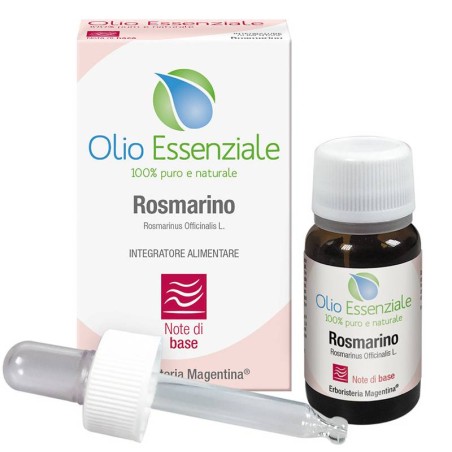 Olio Essenziale Rosmarino Erboristeria Magentina 10 ml