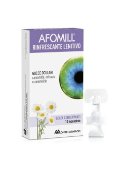 Afomill Rinfrescante Lenitivo Gocce Oculari 10 monodose