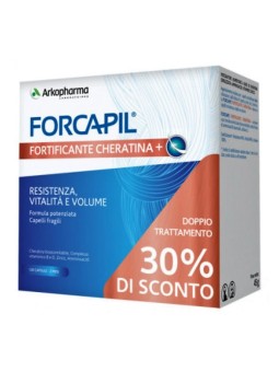 Forcapil Fortificante Cheratina+ 120 Capsule Arkopharma
