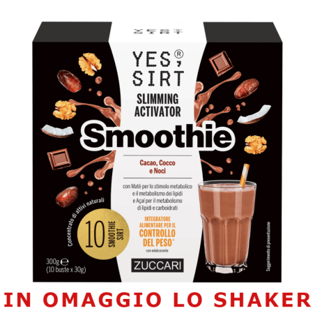 Yes Sirt Slimming Activator Smoothie Cacao, Cocco e Noci Zuccari
