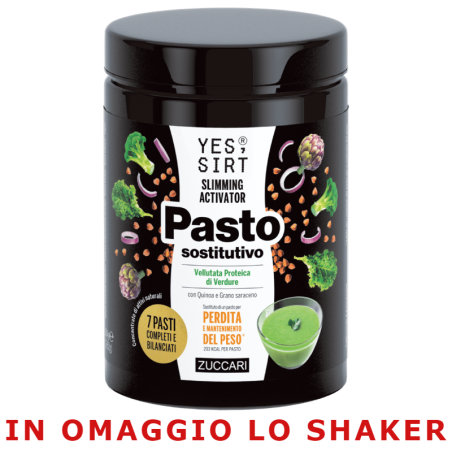 Yes Sirt Slimming Activator Pasto Sostitutivo Vellutata Proteica di Verdure Zuccari