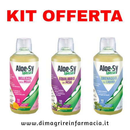 Aloe-Sy Special Syrio Offerta Kit 3  500 ml