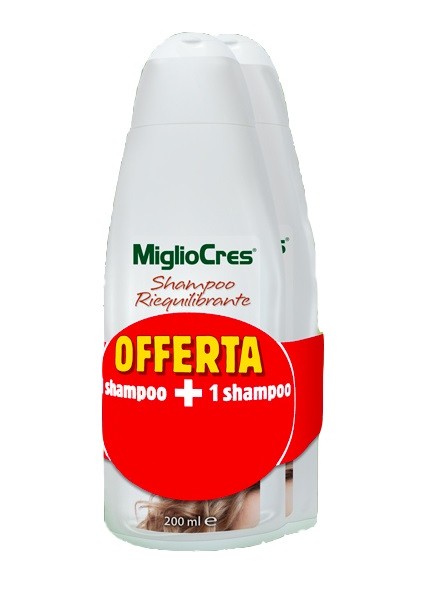 MiglioCres Shampoo Riequilibrante Offerta Speciale 1+1
