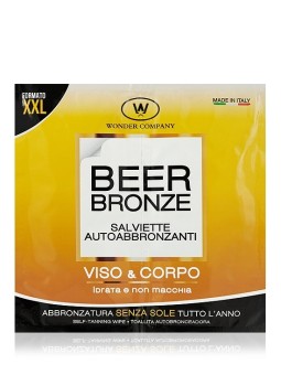 Beer Bronze Salviette Autoabbronzanti Viso e Corpo