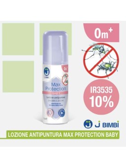 Lozione Antipunture per Neonati e Bambini JBimbi Max Protection Baby