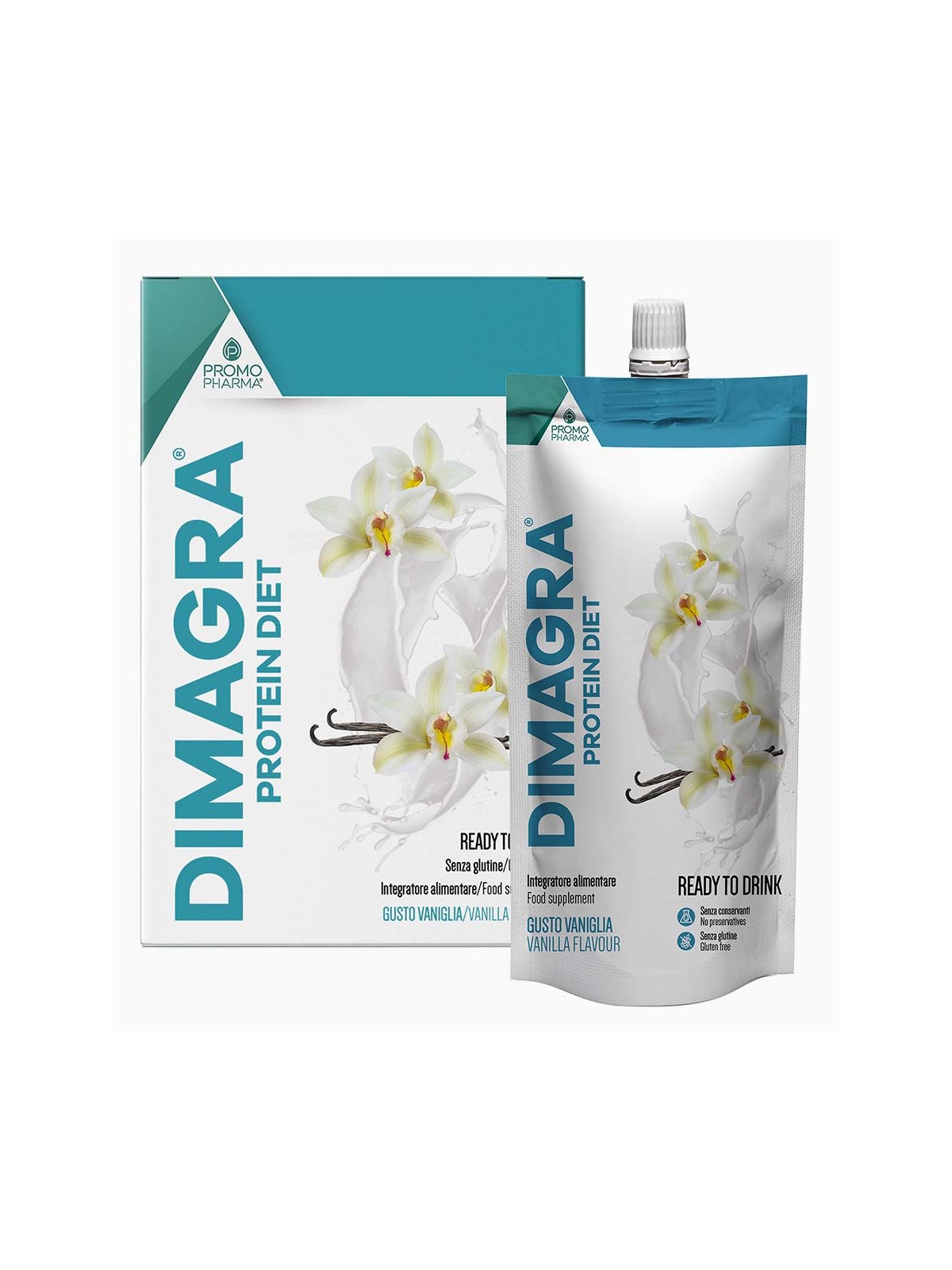 Dimagra Protein Diet Vaniglia 7 Pouch Promopharma