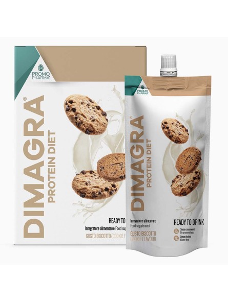 Dimagra Protein Diet Biscotto 7 Pouch Promopharma