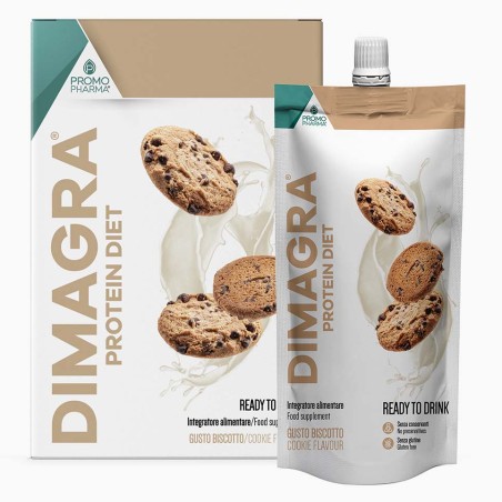 Dimagra Protein Diet Biscotto 7 Pouch Promopharma