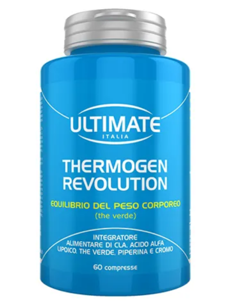 Ultimate Thermogen Revolution per l'equilibrio del peso 60 compresse