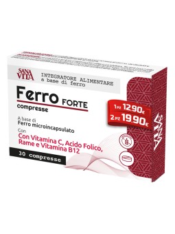 Sanavita Ferro Forte 30 Compresse