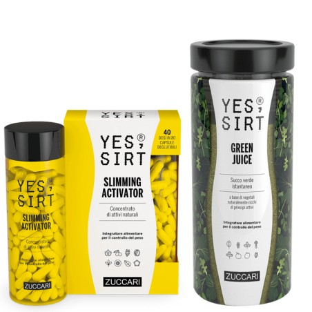 Yes Sirt Zuccari Offerta Speciale: Green Juice + 80 Capsule