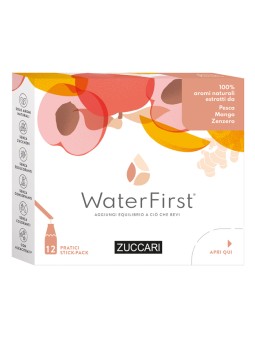 Zuccari WaterFirst Pesca Mango Zenzero 12 Stick-pack