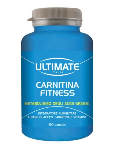 Carnitina Fitness Ultimate 120 Capsule Integratore alimentare Bruciagrassi