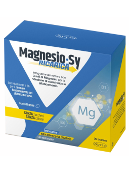 Magnesio Sy Ricarica Syrio 20 Bustine