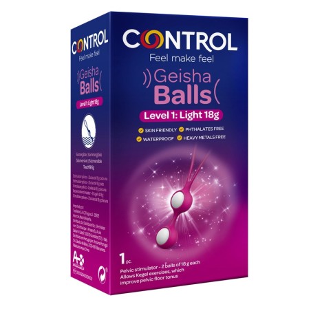 Control Geisha Balls Level 1 peso 18 g Stimolatore Pelvico