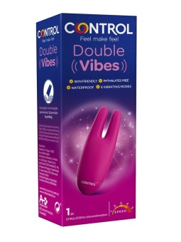 Control Double Vibes Stimolatore clitorideo a due estremità vibranti