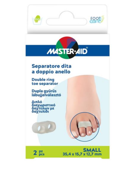 Separatore dita a doppio anello SMALL Foot Care Master Aid