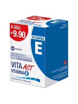 Vita Act Vitamina E 60 compresse Integratore alimentare