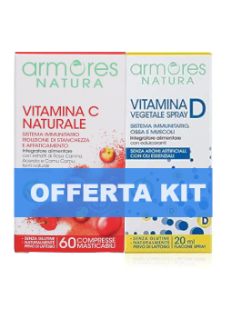 Armores Natura Kit Vitamina C Naturale + Vitamina D Vegetale
