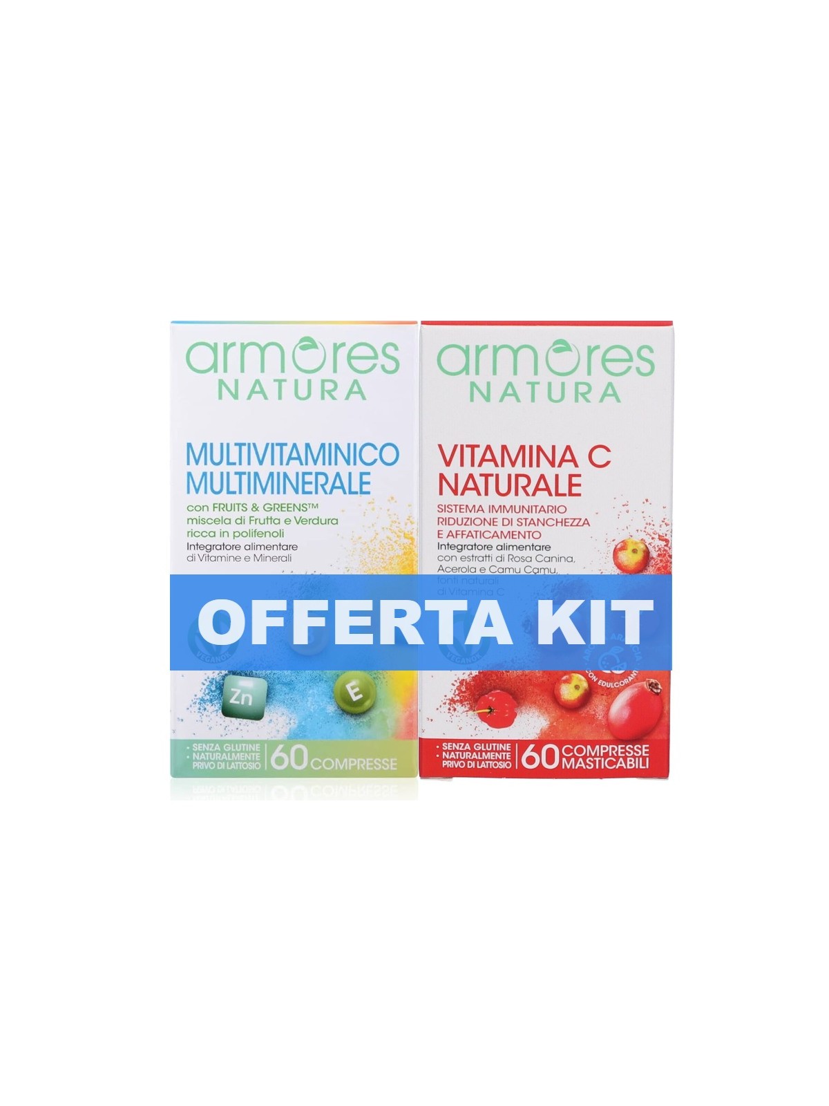Armores Natura Kit Vitamina C Naturale + Multivitaminico Multiminerale