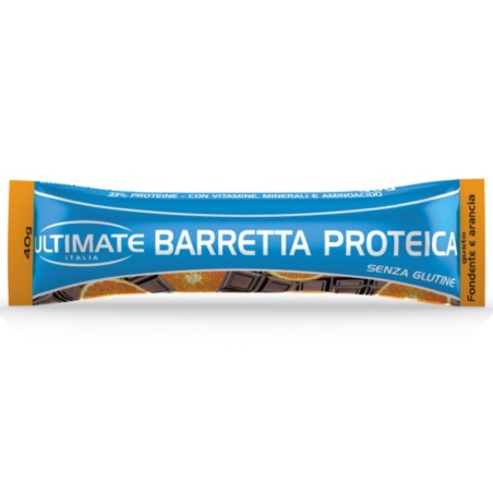 Ultimate Barretta Proteica Fondente e Arancia 40 g