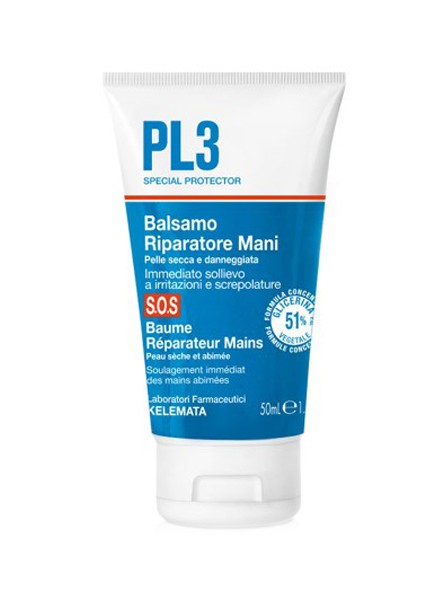 PL3 Balsamo Riparatore Mani S.O.S 50 ml Kelemata