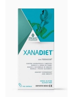 Xanadiet 100 capsule Promopharma contro sovrappeso e obesità