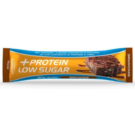 Ultimate +Protein Low Sugar 40 g gusto Brownie Barretta proteica