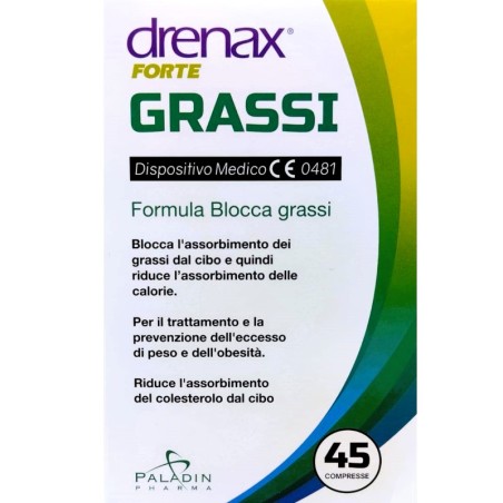 Drenax Forte Grassi: Formula blocca grassi
