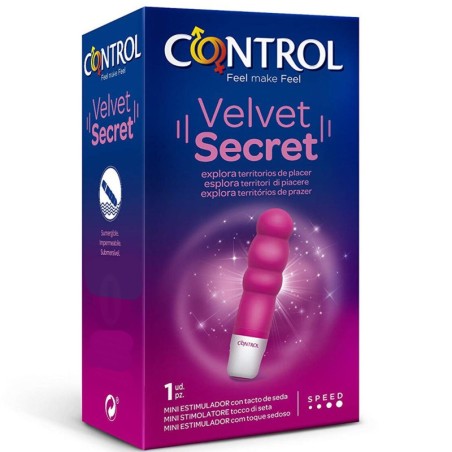 Control Velvet Secret Mini Stimolatore 10 cm