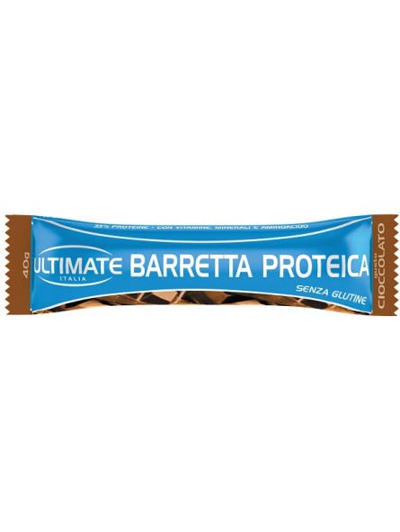 Ultimate Barretta Proteica 33% in proteine gusto Cioccolato da 40 g
