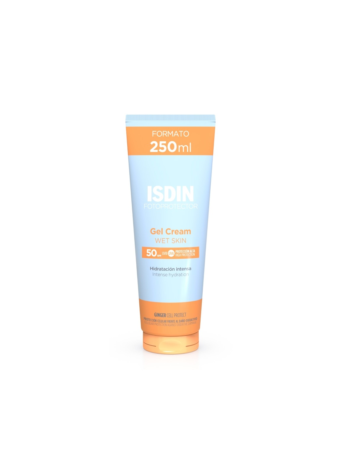 SDIN Fotoprotector Gel Cream Wet Skin SPF 50 250 ml