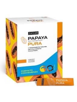 Zuccari Papaya Pura Bio Fermentata Formato Convenienza 60 Stick-pack