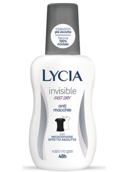 Lycia Invisible Fast Dry Antimacchie Vapo 0% Alcool