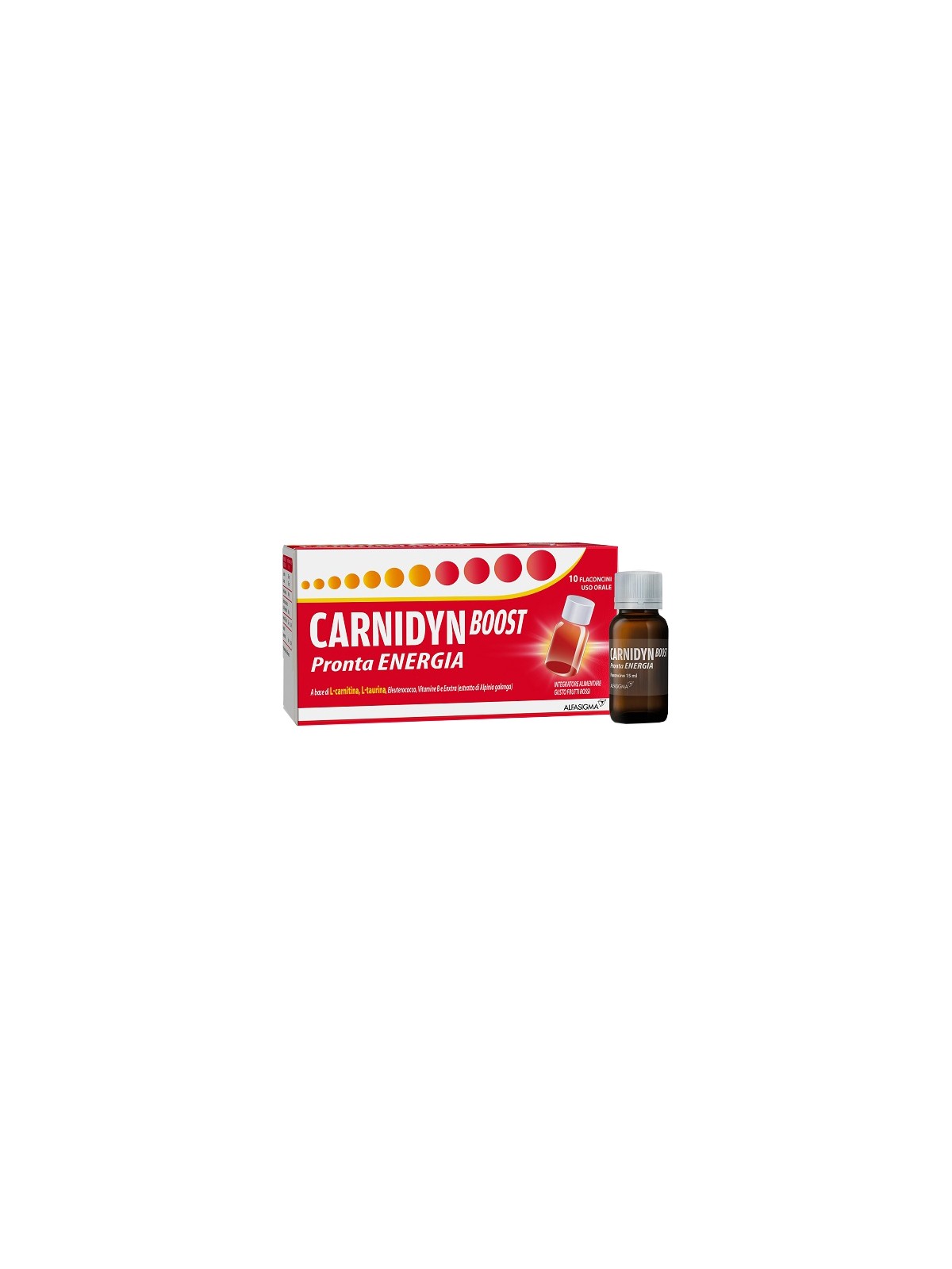 Carnidyn Boost Pronta Energia a base di L-carnitina ed L-taurina